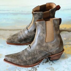 Twisted X brown leather boots New in Box